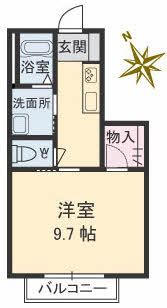 オレンジデイズ花園の間取り画像