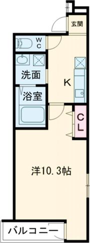 フジパレス平野郷Ⅰ番館の間取り画像