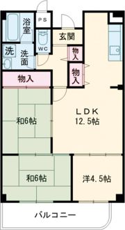 エクセレンスの間取り画像