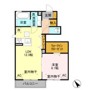 リドレーノア Ⅲの間取り画像