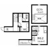 ブリス大江の間取り画像