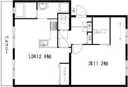 コーポラス高陽台の間取り画像