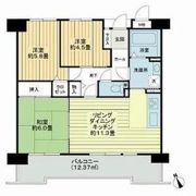 ライオンズマンション植田ヒルズイーストタワーの間取り画像