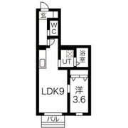 Danars court向山(ダナーズコート)の間取り画像