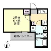 ヴィラベイルーム本厚木の間取り画像