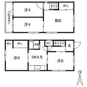 一色新町戸建の間取り画像