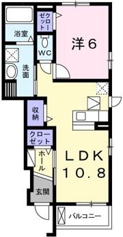 カーサクリアネスの間取り画像