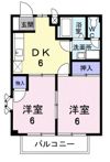 サウザンバレー Aの間取り画像