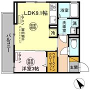 アマービレ成田の間取り画像