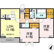 フルールヴェールの間取り画像