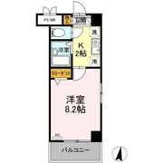 キャッスルⅡの間取り画像