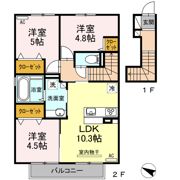 ラヴェール八反田の間取り画像