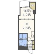 セレニテ梅田ESTの間取り画像
