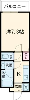 グランソレイユK＆J壱番館の間取り画像