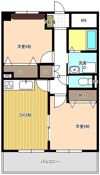 ジャルダン新栄の間取り画像