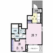 ロイヤルコート上ノ山の間取り画像