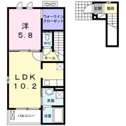 ベルアンジュの間取り画像