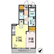 メテオールの間取り画像