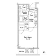 コンフォリア錦糸町の間取り画像