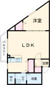 DEVELD栄生 WESTの間取り画像