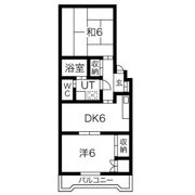 サンライズ市川の間取り画像