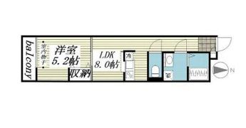 ヴェルデ東久留米の間取り画像