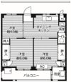 ビレッジハウス愛生5号棟の間取り画像