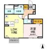 ボヌール泉の間取り画像