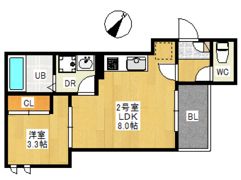 REGALEST アカシア東高須の間取り画像
