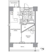 パークハビオ恵比寿の間取り画像