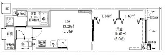 Leaf Village 新宿若松の間取り画像