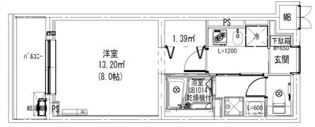 Leaf Village 新宿若松の間取り画像