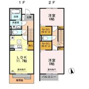 モンステラの間取り画像