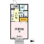 アベニューハタダⅢの間取り画像
