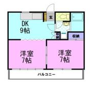 コモンNAKAHARAの間取り画像