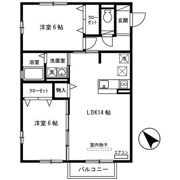 グレイスカーサ2番館の間取り画像
