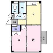 ハイツパルの間取り画像