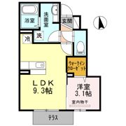 サンパール徳力の間取り画像