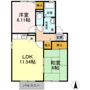 セジュール小城の間取り画像