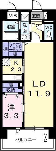ポーシェガーデン3の間取り画像