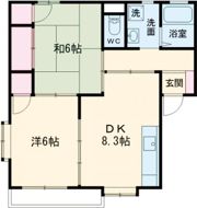ハイツ笛吹の間取り画像