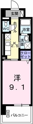 ポーシェガーデン3の間取り画像