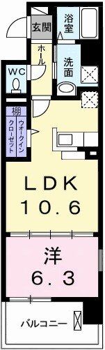 ポーシェガーデン3の間取り画像