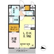 ラルーチェ城山の間取り画像