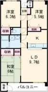 八雲マンションの間取り画像