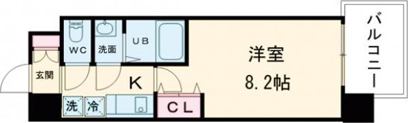 LIVIAZ KOBE SOLEILの間取り画像