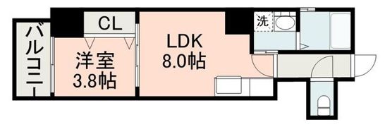 さくらヒルズ大黒町の間取り画像
