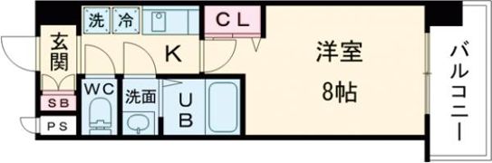 LIVIAZ KOBE SOLEILの間取り画像