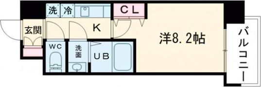 LIVIAZ KOBE SOLEILの間取り画像
