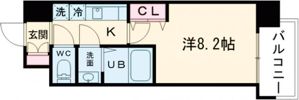 LIVIAZ KOBE SOLEILの間取り画像